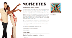 Desktop Screenshot of noisettes.co.uk